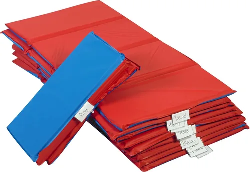 Vista 11 de Children's Factory Alfombrillas para siesta de 1 pulgada de grosor para niños pequeños para preescolares y guarderías, cómoda y suave, almohadilla