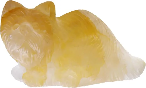 Vista 12 de Artistone Estatua de gato de cristal de amatista de 2 pulgadas, diseño de gatito sentado a mano, tallada a mano, escultura de cristal curativo
