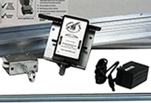 Vista 3 de Light Rail 4.20 AdjustaDrive Kit Robotic Grow Light Mover para 2 luces, genuino fabricado sólidamente en los Estados Unidos