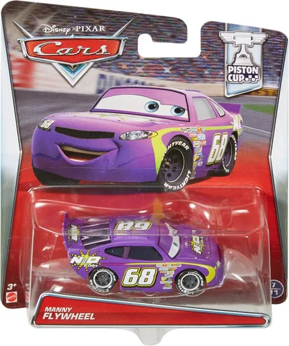 Vista 2 de Disney Cars Toys Manny Flywheel - Vehículo fundido a presión