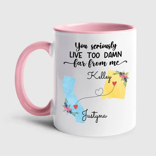 Vista 20 de Taza de café personalizada de la amistad para mejores amigos, mejores amigos, hermana del alma, tazas de café personalizadas para mejores amigas