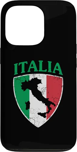 Vista 10 de Italia Flag Crest Italy Italian Family Vintage Distressed Case for iPhone 17