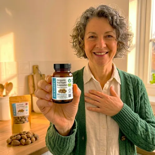 Vista 21 de DR WAKDE'S® Cápsulas Haritaki (Terminalia chebula/Hirda) I 100% Herbal I 60 Cápsulas Vegetales I Suplemento ayurvédico I Descuentos por cantidad I