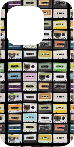 Vista 14 de Cassette Tapes Nostalgic Mixtape Music Graphic Case for iPhone 17