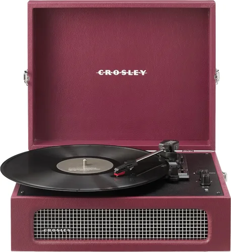 Vista 15 de Crosley CR8017B-DU Voyager Tocadiscos, Dune Duna