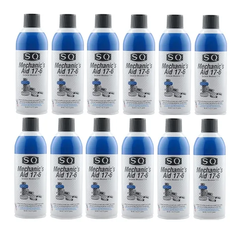 Vista 4 de SQ Aceite catalizador penetrante 17-6 ayuda mecánica, 11 oz por lata (6)