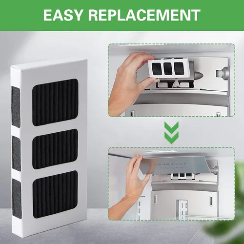 Vista 3 de Reemplazo del filtro de aire de refrigerador activado con carbón compatible con Pureair Ultra 2, Pure Air Ultra 2, Pureair Ultra ii, Electrolux