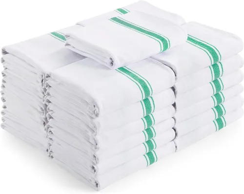 Vista 10 de Utopia Towels Paquete de 12 paños de cocina negros de 15 x 25 pulgadas, 100% algodón hilado en anillo