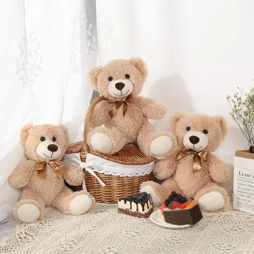 Vista 2 de MorisMos Paquete de 6 peluches de oso de peluche