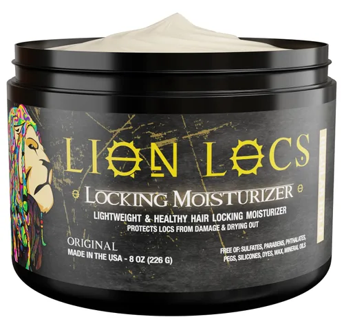 Vista 10 de Lion Locs - Hidratante para rastas, mechones, microlocs, entrelazados, trenzas, trenzas, fauxlocs, Twistlocks o Sisterlocks (8 onzas) (firme)