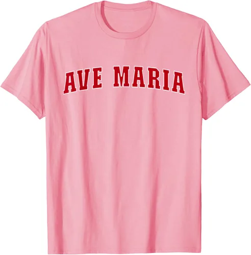 Vista 69 de Ave Maria FL Florida - Camiseta, Negro