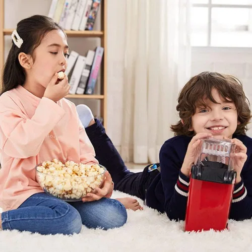 Vista 7 de Máquina para hacer palomitas de maíz de 1200 W Máquina gourmet de palomitas de maíz Mejor máquina de palomitas de maíz de aire, sin grasa