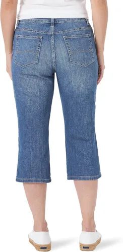 Vista 3 de Lee Jeans capri de ajuste relajado para mujer