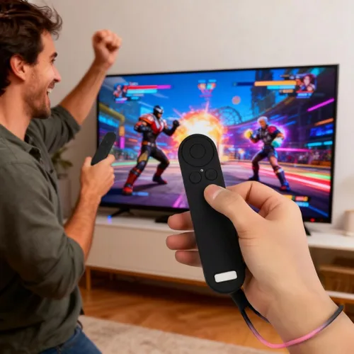 Vista 9 de Funda de silicona para control remoto del sistema de juegos Nex Playground, funda antideslizante a prueba de golpes con 4 pilares para una