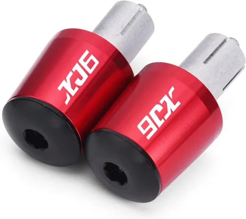 Vista 8 de Motorcycle CNC Motorcycle Handle Bar End Weight Handlebar Grips Cap Anti Vibration Silder Plug for XJ6 N / XJ6 Diversion Accessories Handle end Black