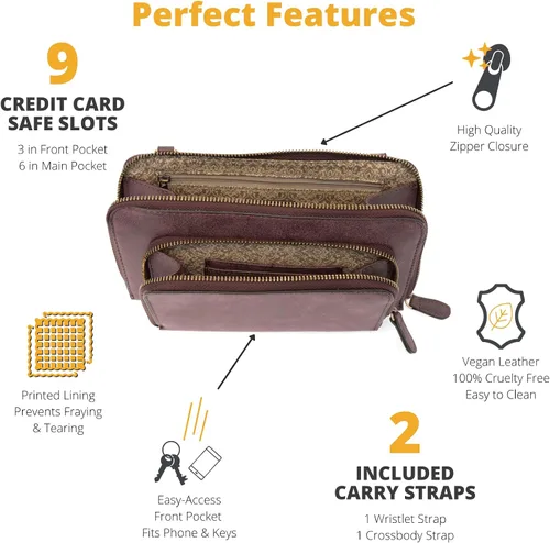 Vista 2 de Joy Susan Mini muñeca convertible cepillada con cremallera para mujer