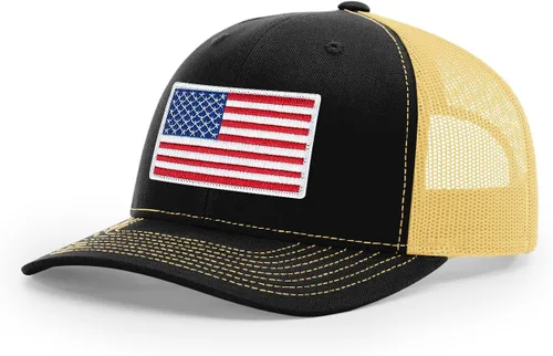 Vista 55 de Joe's USA Richardson 112 - Gorras de camionero con parche gráfico personalizado - Gorras estructuradas de cinco y seis paneles Richardson Premium