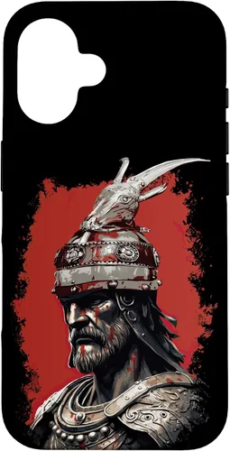 Vista 31 de Funda para iPhone 13 Pro Max Skanderbeg Albanan National Hero Eagle Kosovo Albaner