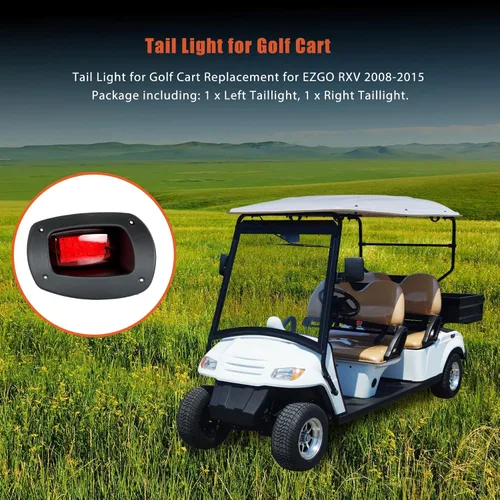 Vista 5 de labwork Luz trasera para carrito de golf de repuesto para EZGO RXV 2008-2015