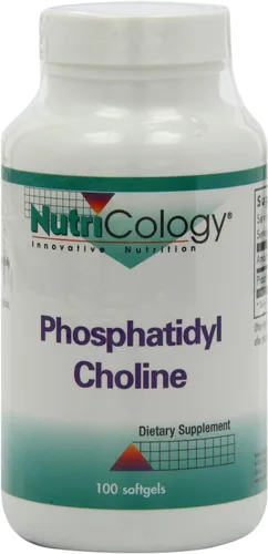 Vista 8 de NutriCology Fosfatidilcolina - 385 mg de lecitina de fosfatidilcolina - Soporte para el cerebro, el hígado y la membrana celular - Cápsulas de gel