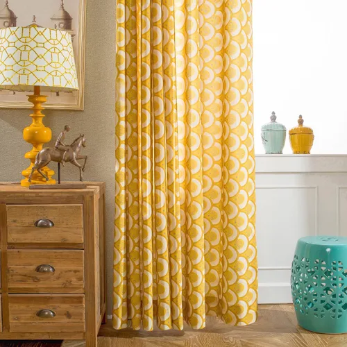 Vista 5 de VOGOL - Cortinas Boho, cortinas de ventana con aislamiento térmico y ojales para dormitorio y sala de estar, juego de 2 paneles, 52 x 63 pulgadas