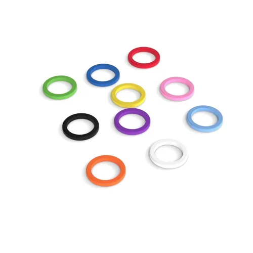 Vista 3 de GRIFITI Band Joes - Juntas tóricas de 1/8 de pulgada de 3 x 0.125 x 0.125 pulgadas de calibre pequeño, paquete de 40 bandas de silicona estándar