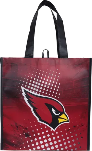 Vista 2 de FOCO - Bolsas de compras reutilizables con logotipo del equipo de la NFL unisex adulto, paquete de cuatro
