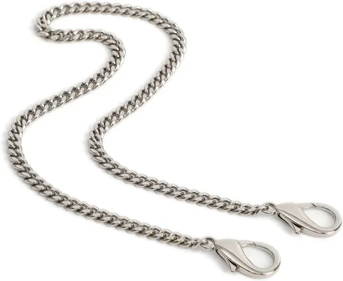 Vista 10 de Yichain Mini Linda Correa de Cadena de Bolso de Mano Correa de Repuesto para Bolso de Mano con Hombro Accesorios de Encanto (Oro Antiguo, 33 cm)