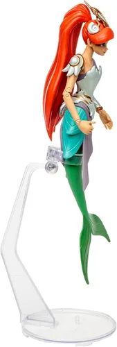 Vista 9 de McFarlane Toys - Disney Mirrorverse Mulan 5 pulgadas Belle (fracturado) 5 pulgadas y Ariel 7 pulgadas figura de acción paquete de 3, etiqueta