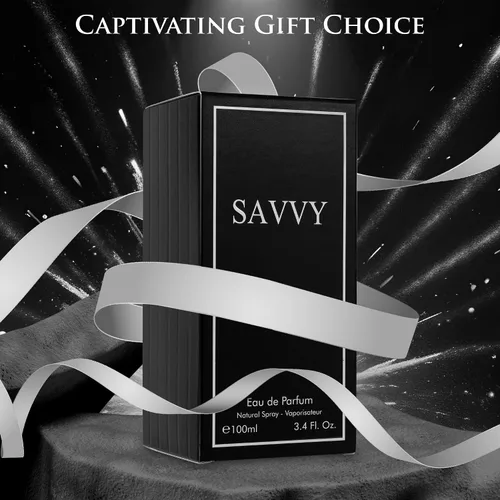 Vista 7 de Savvy for Men Eau De Parfum – Composición sofisticada de fragancia masculina de bergamota, pimienta, lavanda, anís estrellado y nuez moscada – Base