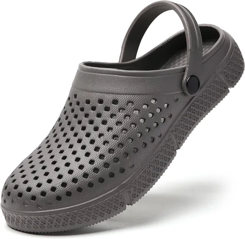 Vista 13 de Zuecos de jardín para mujer, zapatos informales, sandalias de playa, antideslizantes, para piscina, para el agua, para el hogar, calzado de verano