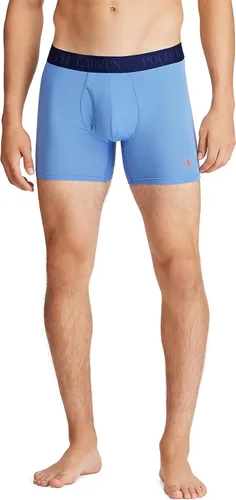 Vista 4 de Polo Ralph Lauren Calzoncillos tipo bóxer modal de algodón flexible 4D para hombre, paquete de 3
