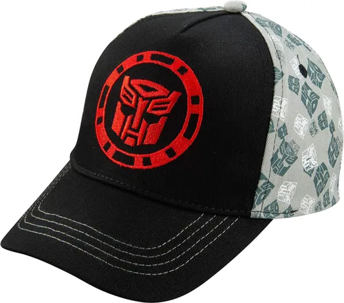Vista 8 de Hasbro Little Boys Transformers Autobots - Gorra de béisbol de algodón edad 4-7 GrisNegro