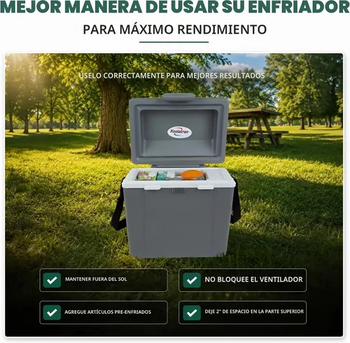 Vista 11 de Koolatron Traveller lll Refrigerador termoeléctrico, gris