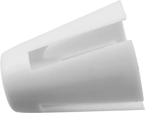 Vista 3 de Pinza de bobina de plástico para carrete de hilo Soporte de cono Overlocker Serger Accesorios de costura, color blanco