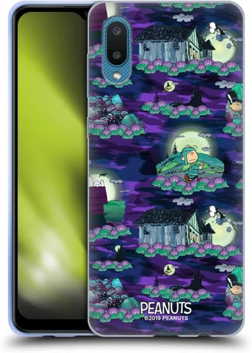 Vista 122 de Head Case Designs Funda de gel Spooktacular con licencia oficial de Peanuts Linus y Snoopy [protección de grado militar] compatible con Google Pixel