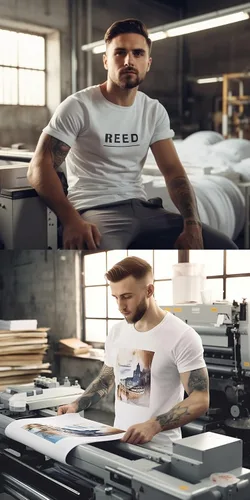 Vista 6 de ReedCA Black Bat - Camiseta de culturismo para hombre, camiseta de entrenamiento de gimnasio, camisas de entrenamiento de moda, camisa hipster