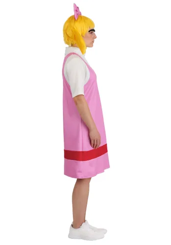Vista 4 de Disfraz de Mujer Helga de Nickelodeon Hey Arnold Multicolor