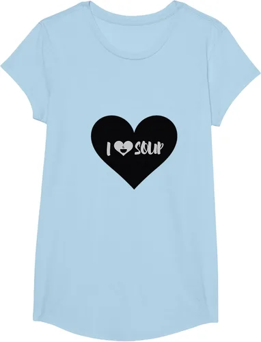 Vista 13 de I Love Soup - Camiseta de regalo con forma de corazón, Blanco, S Asfalto