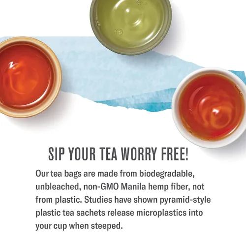Vista 3 de Té de cúrcuma, Amber Sun, Numi Organic Mezcla de té de cúrcuma de hierbas con rooibos y especias
