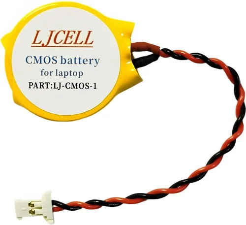 Vista 8 de CMOS ML1220 - Batería para DELL XPS 13 15 9343 9350 9360 9365 BIOS RTC ML1220 Batería con 2 cables y conector