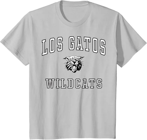 Vista 31 de Camiseta de Los Gatos de la escuela secundaria de Wildcats C1