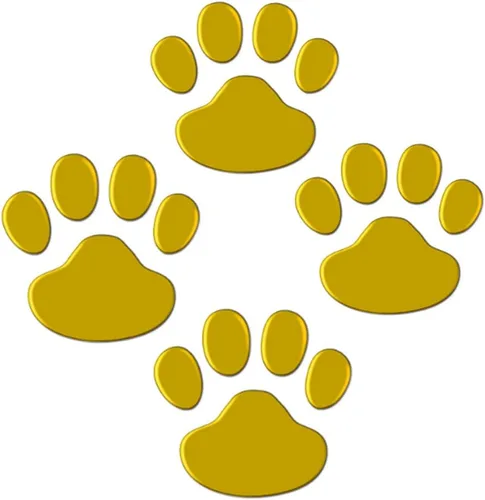 Vista 10 de AKOAK 4 calcomanías 3D con estampado de pata de perro, calcomanías para insignia de automóvil, calcomanías para parachoques de ventana de automóvil