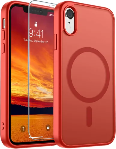 Vista 73 de SUPFINE Funda magnética para iPhone SE 2022 (3ª)/2020 (2ª), iPhone 8 (compatible con MagSafe) (protección contra caídas de grado militar), funda