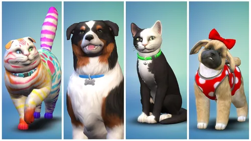 Vista 4 de The Sims 4 Plus Cats & Dogs Bundle - Xbox One