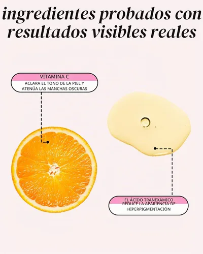 Vista 6 de Truly Suero corporal iluminador de belleza Corrector de manchas oscuras con vitamina C y ácido tranexámico Ayuda a decolorar