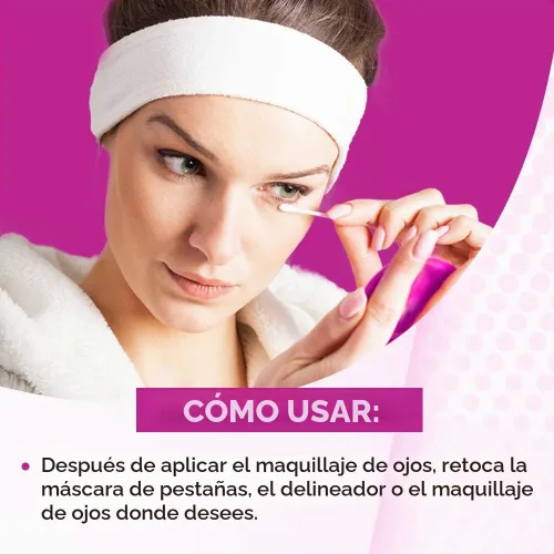 Vista 5 de Andrea Eyeq's - Correctores de maquillaje de ojos sin aceite, hisopos prehumedecidos, 50