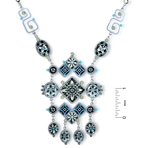 Vista 3 de geo-ethnic collar de moda, de la colección Artazia primavera-veranon3907