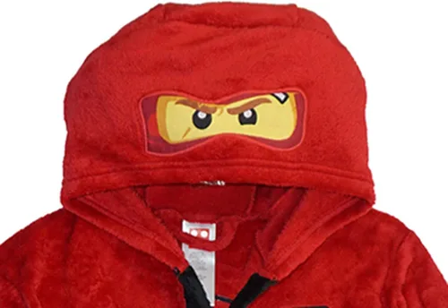 Vista 2 de LEGO Ninjago - Bata de felpa para niños pequeños y grandes