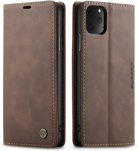 Vista 88 de QLTYPRI Para iPhone Air Case Wallet Con Tarjetero, Vintage PU Cuero Kickstand Cierre Magnético A Prueba De Golpes Folio Libro Funda Para IPhone 17